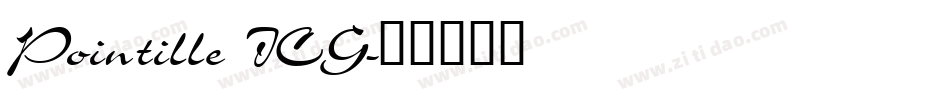 Pointille ICG字体转换